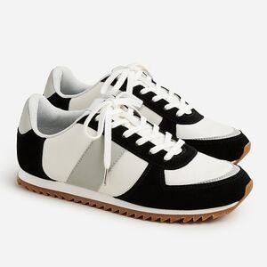 J.Crew trainers in colorblock Sz 9 NWT
